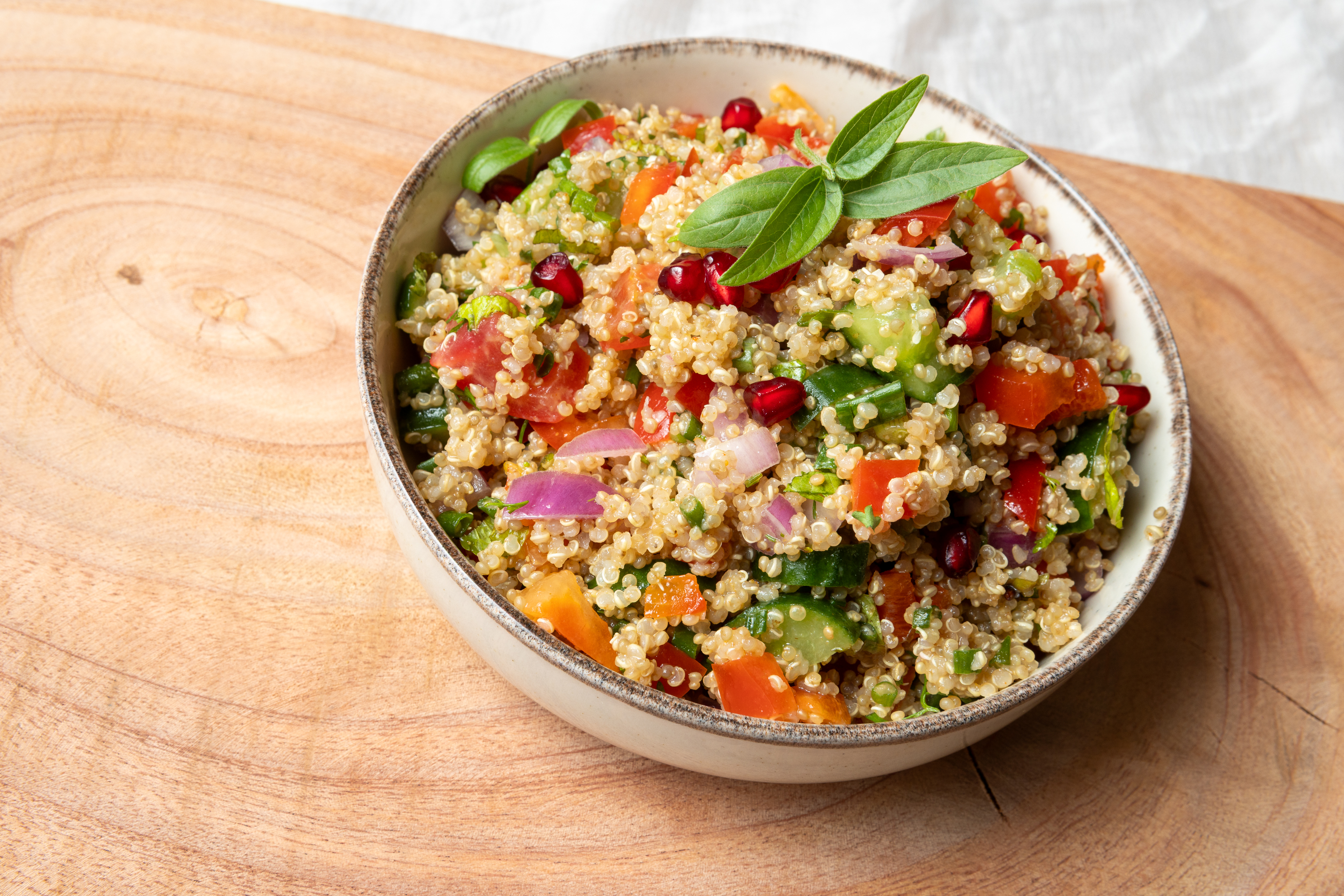 Fresh Mediterranean bowl