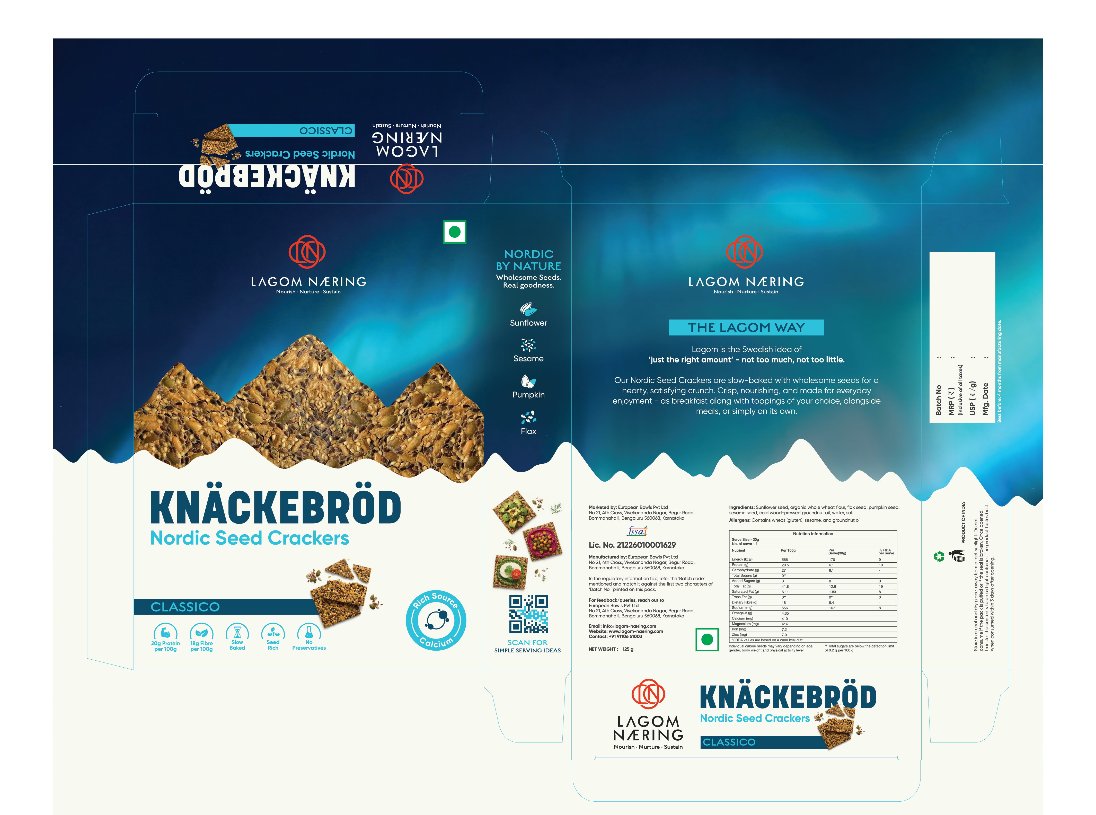 Classico Nordic Seed Crackers