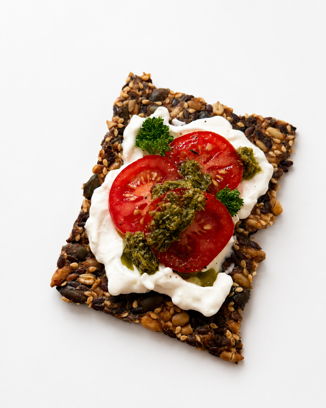 Cream Cheese + Tomato + Pesto